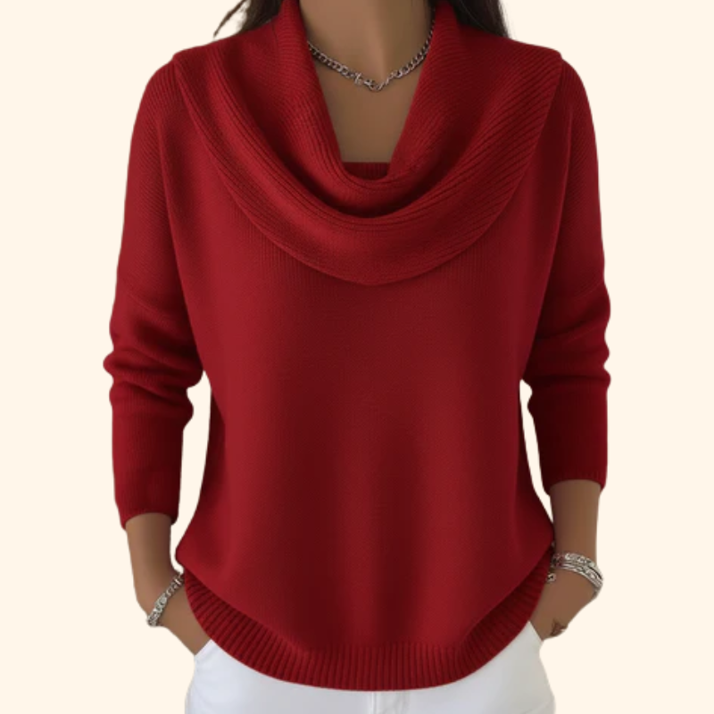 Alissa | Pullover with Collar