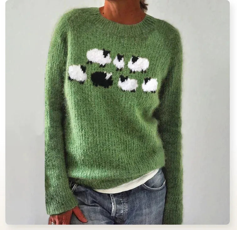 Poppy | Cozy Retro-Sweater