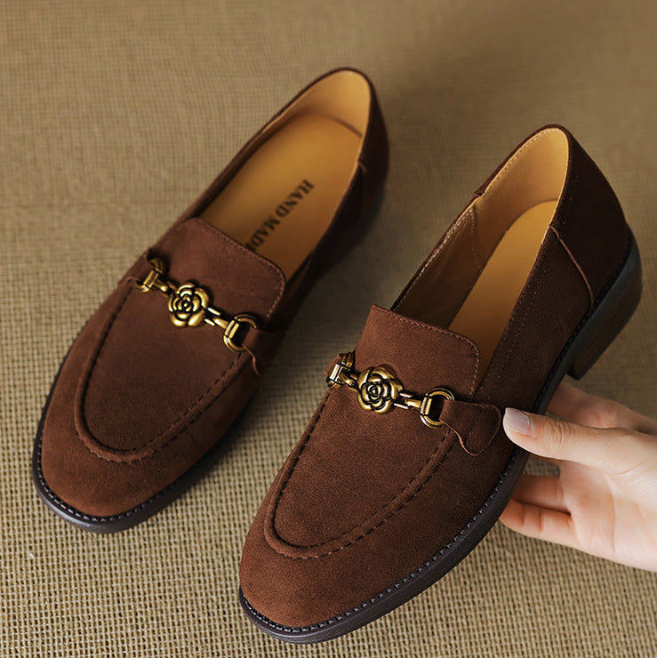 Émile Genuine Suede Loafers