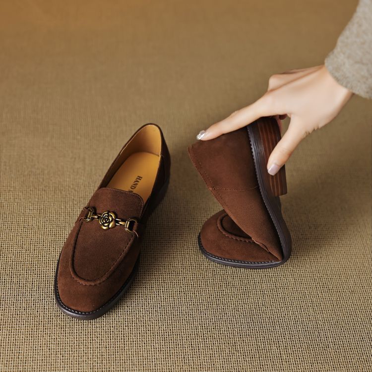 Émile Genuine Suede Loafers