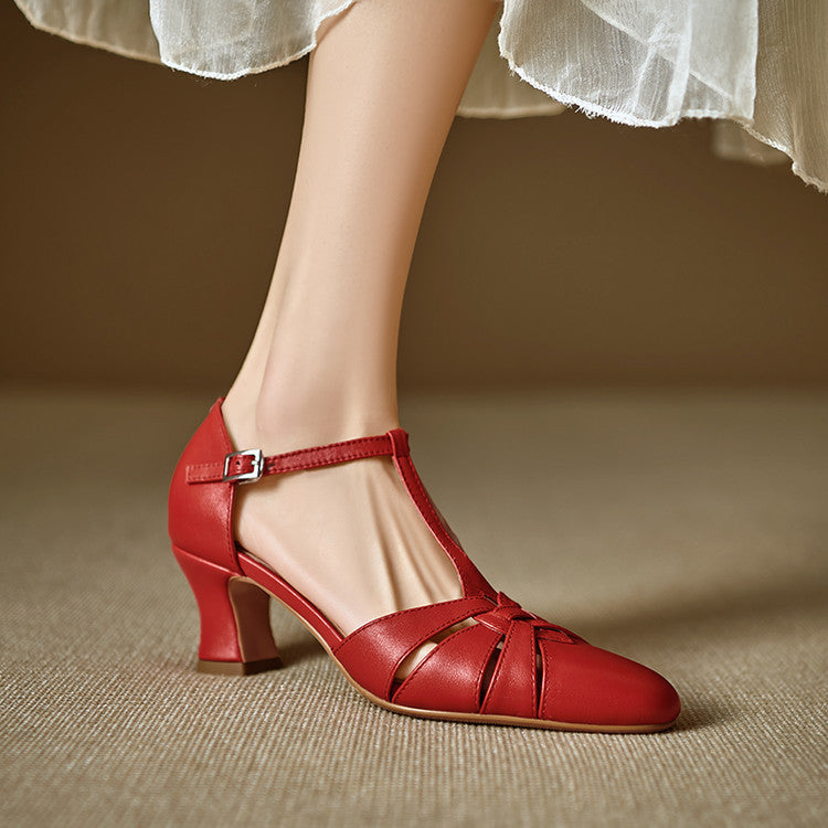 Romira Genuine Leather Heels