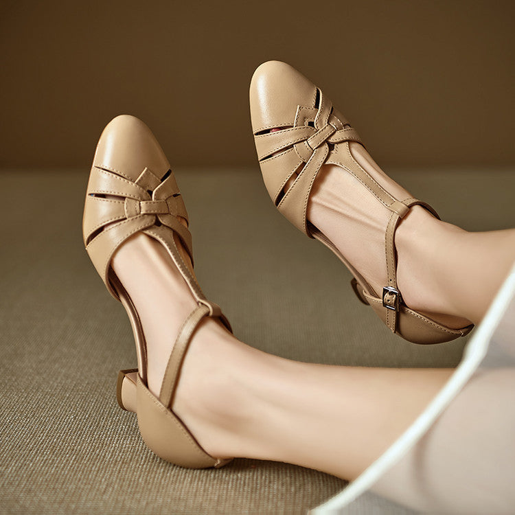 Romira Genuine Leather Heels