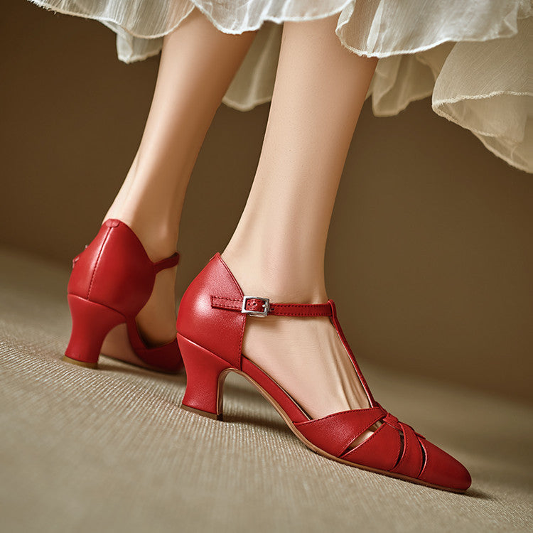 Romira Genuine Leather Heels