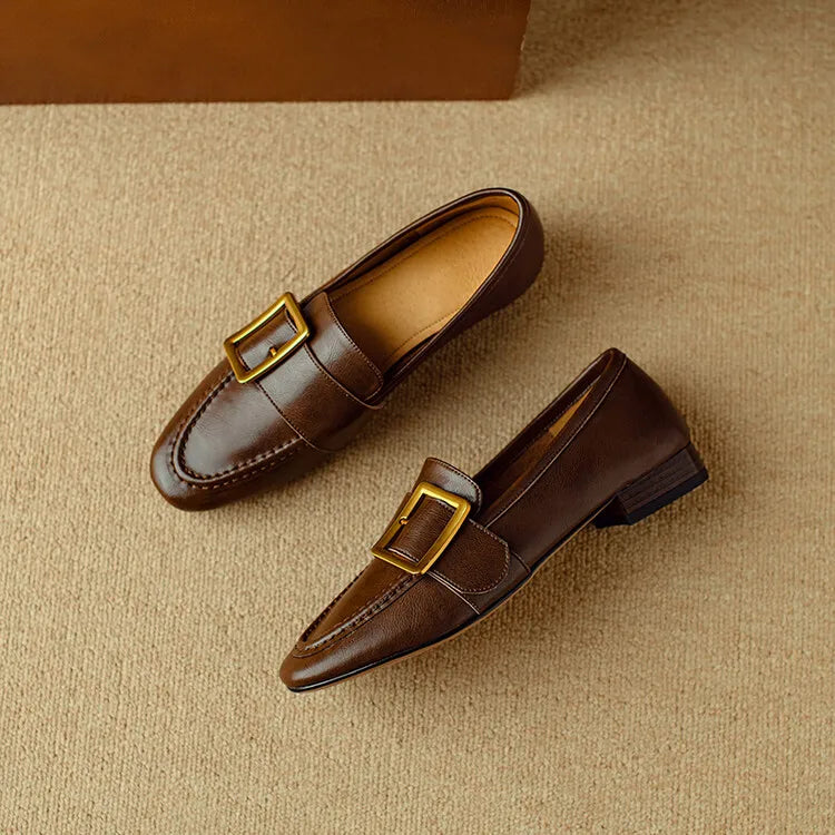 Lara Genuine Leather Loafers