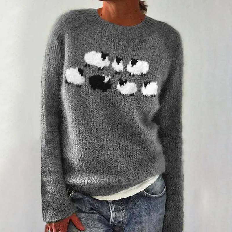 Poppy | Cozy Retro-Sweater